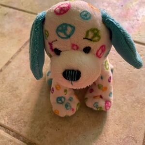 GANZ Webkinz Peace Puppy HM440 Plush Dog Stuffed Animal - NO CODE (A)